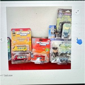  Be@rbrick Train Series Collectible Set!  Bearbrick by Medicom Toy  NEW RARE